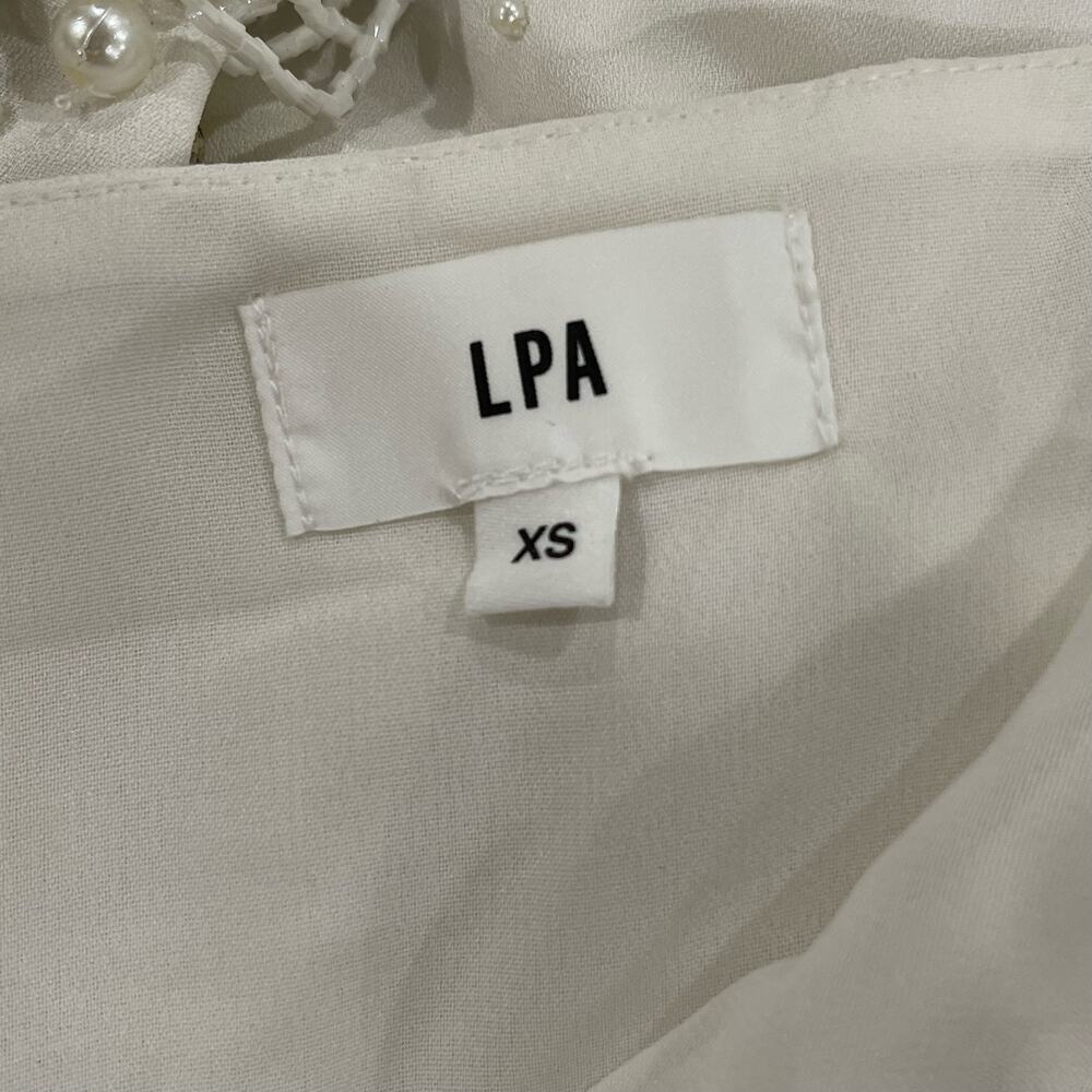 SPRING SALE! LPA Revolve Elise Skirt In White Size XS - Picture 5 of 12